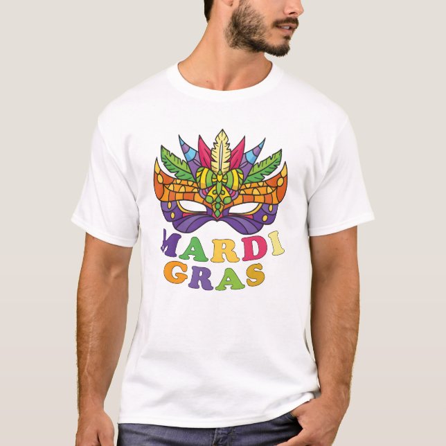 Mardi gras T-Shirt (Vorderseite)