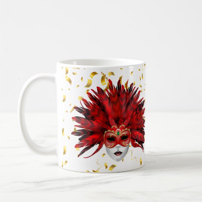 Mardi Gras Tasse (Links)