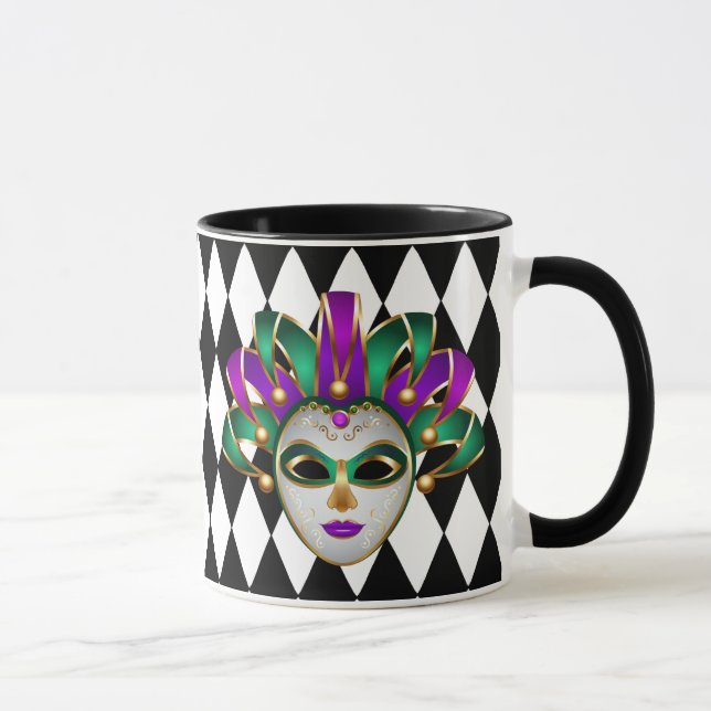 Mardi Gras Tasse (Rechts)
