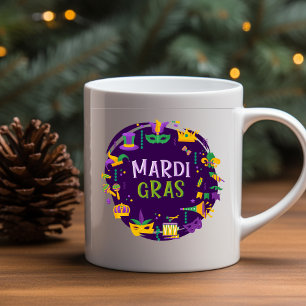 Mardi Gras Tasse zum Feiern