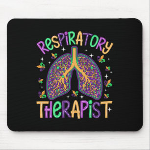 Mardi Gras, Therapeutin für Retro-Atemtherapie Mousepad