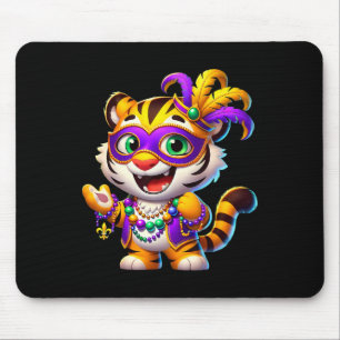 Mardi Gras Tiger Kostüm Tier New Orleans Party Mousepad