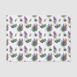 Mardi Gras Tissue Paper Seidenpapier