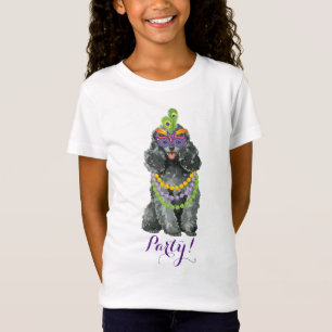 Mardi Gras Toy Poodle T-Shirt
