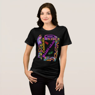 MARDI GRAS Tri-Blend SHIRT