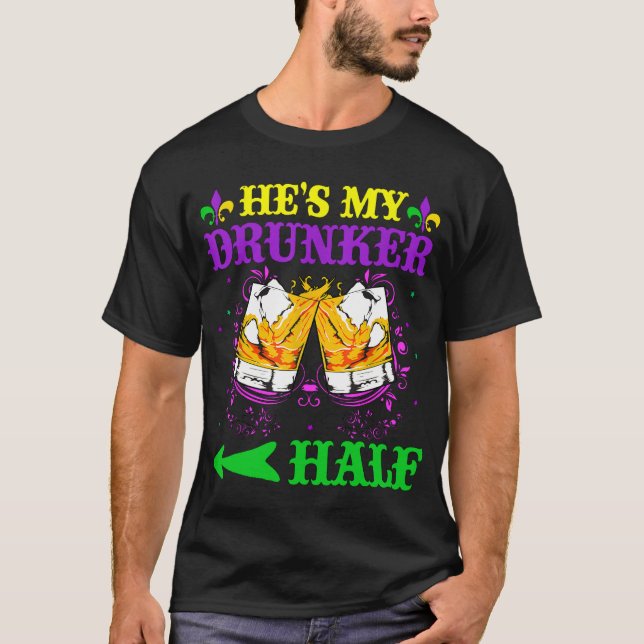 Mardi Gras Tshirt für Männer (Vorderseite)