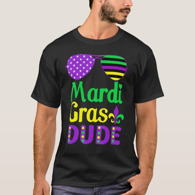 Mardi Gras Typ T-Shirt (Vorderseite)