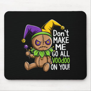 Mardi Gras Umzug Stitch Voodoo-Puppe Jester Grusel Mousepad