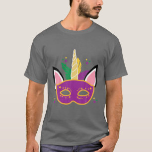 Mardi Gras Unicorn Party Kostüm Bekleidung Männer  T-Shirt
