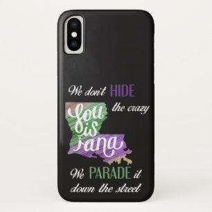 Mardi Gras Verstecken Sie nicht die verrückte Par Case-Mate iPhone Hülle
