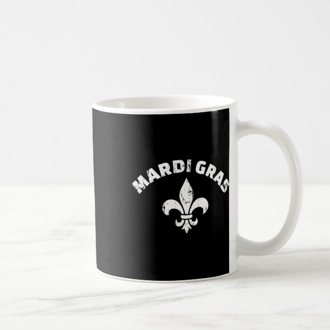 Mardi Gras Vintag Lilie Kaffeetasse (Rechts)