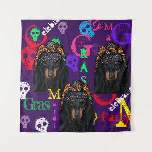 Mardi Gras Wandteppich