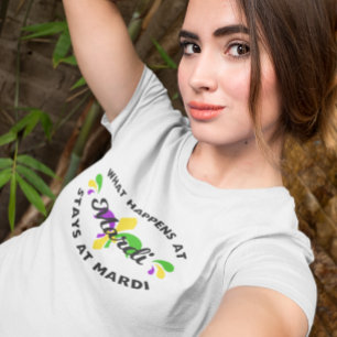 Mardi Gras Was passiert ist in Mardi Funny T-Shirt