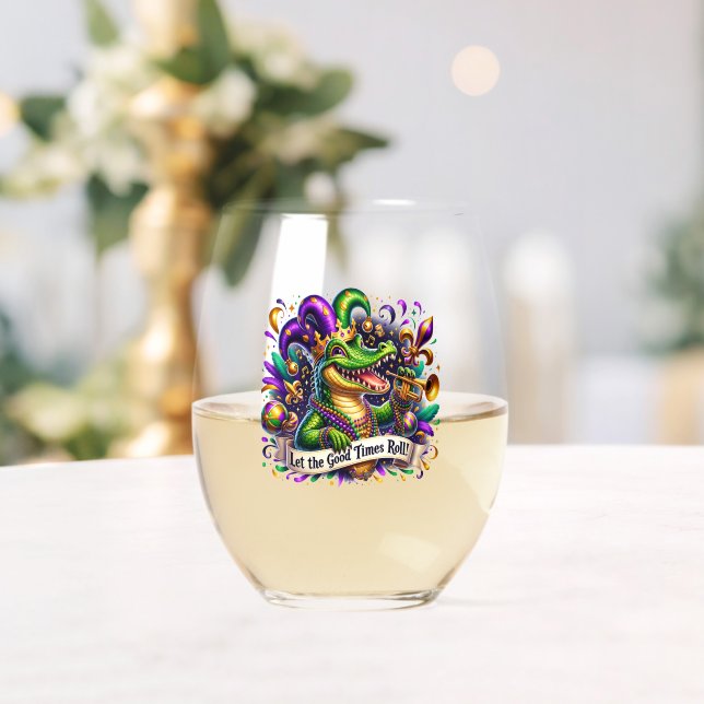 Mardi Gras Weinglas Ohne Stiel (Insitu (Hochzeit))