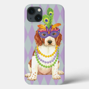 Mardi Gras Welsh Springer Spaniel Case-Mate iPhone Hülle