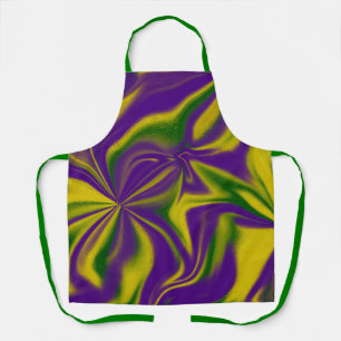 Mardi Gras Wirbel  Schürze