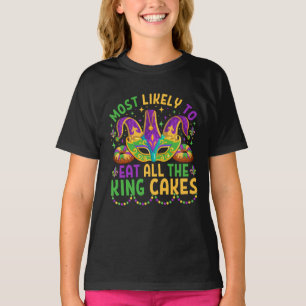 Mardi Gras wird wahrscheinlich den ganzen King Cak T-Shirt