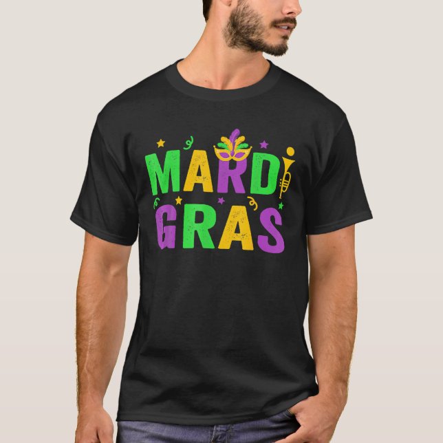 Mardi Gras Women Men Mardi Gras Kids Mardi Gras Be T-Shirt (Vorderseite)