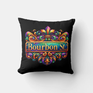 Mardi Gras Wurfkissen Kissen