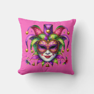Mardi Gras Wurfkissen Kissen