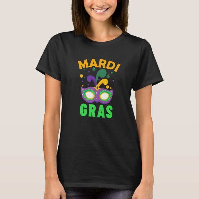 Mardi gras y'all feiern Party l Liebe ma T-Shirt (Vorderseite)