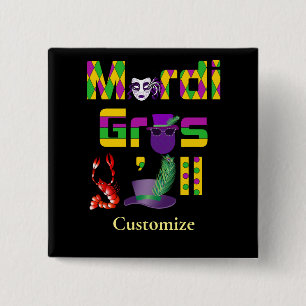 Mardi Gras Y'all Thunder_Cove Button