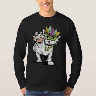Mardi Paw Gras Niedliches Wetter T-Shirt