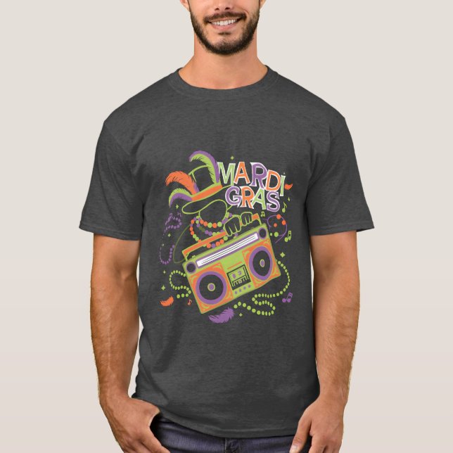 Mardi Remi Beads Beats Boom Boes gift T-Shirt (Vorderseite)