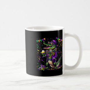 Mardigator Mardi Gras Alligator Kostüme Männer Fra Kaffeetasse