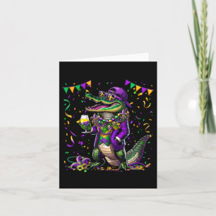 Mardigator Mardi Gras Alligator Kostüme Männer Fra Karte