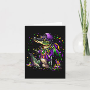 Mardigator Mardi Gras Alligator Kostüme Männer Fra Karte