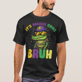 Mardigator Mardi Gras Alligator T-Shirt