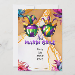 Mardigras Einladung