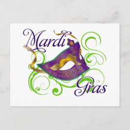 MardiGras Postkarte