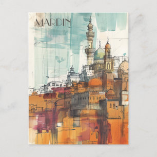 Mardin Turkiye Postkarte