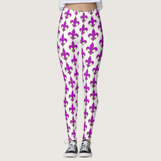 Mardis Gras Lilie Leggings