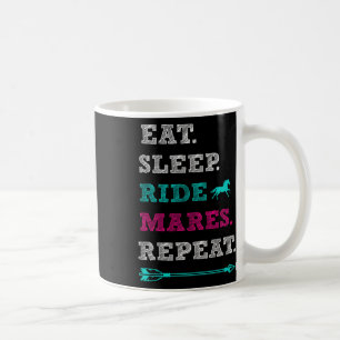 Mare Horseback Reiten - Sleep Mares Repe Kaffeetasse
