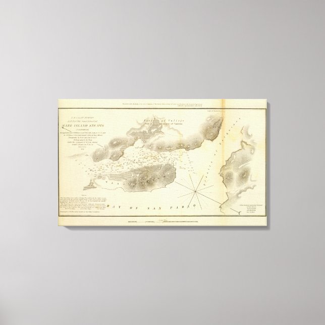 Mare Island Straight, Kalif Leinwanddruck (Vorderseite)