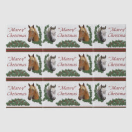 Mare-y Christmas Seidenpapier