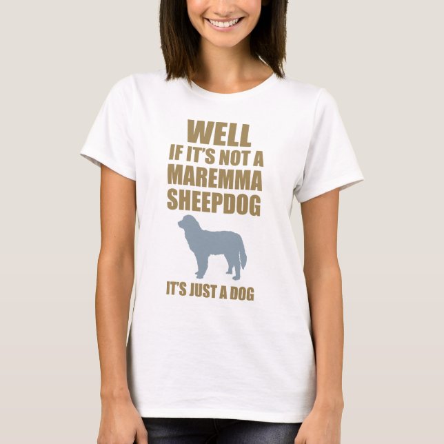 Maremma Schäferhund T-Shirt (Vorderseite)