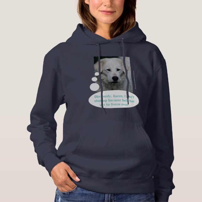 Maremma Sheepdog SHUDDUP!! Hoodie (Vorderseite)