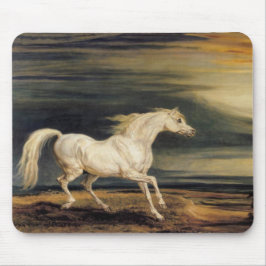 Marengo das Weiße Pferd (von James Ward) Mousepad
