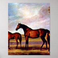 Mares und Fohlen von George Stubbs