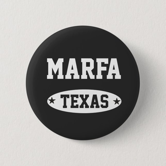 Marfa Texas Button (Vorderseite)