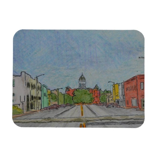 Marfa, Texas Magnet (Horizontal)