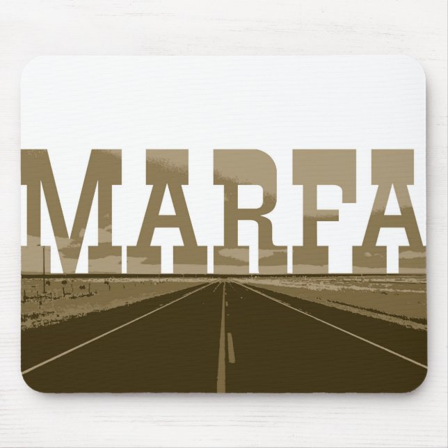 Marfa Texas Mousepad (Vorne)