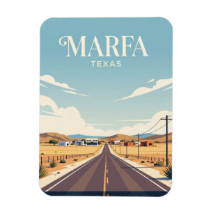 Marfa USA Magnet