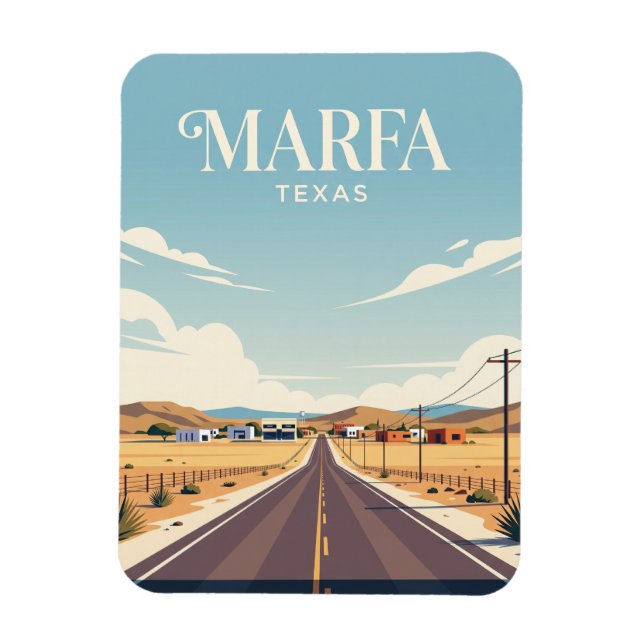 Marfa USA Magnet (Vertikal)