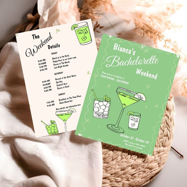 Marg & Matrimony Bachelorette Einladung (Von Creator hochgeladen)