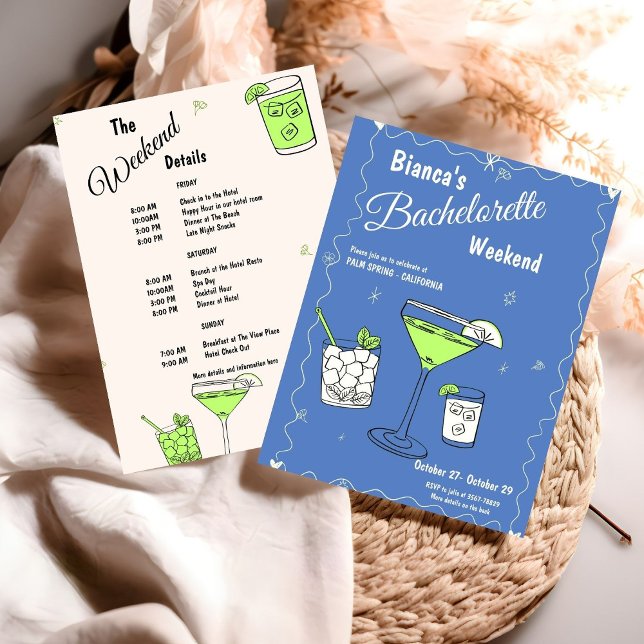 Marg & Matrimony Bachelorette Einladung (Von Creator hochgeladen)